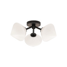 Matteo Lighting X81743BKOP - Novo Black Ceiling Mount