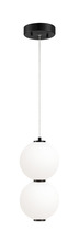 Matteo Lighting C82421OB - Dango Oxidized Black Pendant
