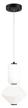 Matteo Lighting C82422OB - Dango Oxidized Black Pendant