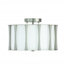 Capital Lighting 244631BN - 3-Light Semi-Flush