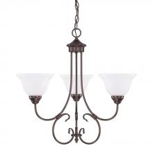 Capital Lighting 3223BZ-220 - 3 Light Chandelier