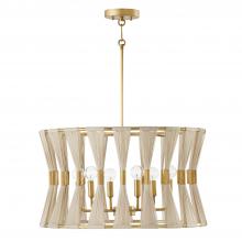 Capital Lighting 341161NP - 6 Light Pendant