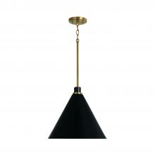 Capital Lighting 350112AB - 1-Light Pendant