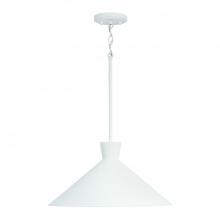 Capital Lighting 350312XW - 1-Light Pendant