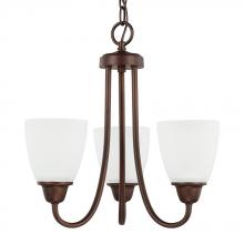 Capital Lighting 415131BZ-337 - 3 Light Chandelier