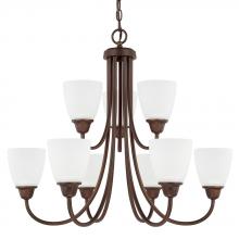 Capital Lighting 415191BZ-337 - 9 Light Chandelier