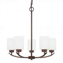 Capital Lighting 415251BZ-338 - 5 Light Chandelier