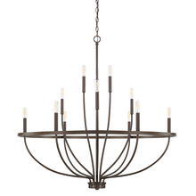Capital Lighting 428501BZ - 12 Light Chandelier