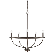 Capital Lighting 428551BZ - 5 Light Chandelier