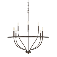 Capital Lighting 428581BZ - 8 Light Chandelier