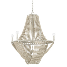 Capital Lighting 429561MS - 6 Light Chandelier