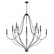 Capital Lighting 441601BI - 12 Light Chandelier