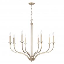Capital Lighting 444881BS - 8 Light Chandelier
