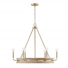 Capital Lighting 447361WS - 6-Light Chandelier