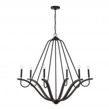 Capital Lighting 447662CK - 6-Light Chandelier