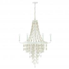 Capital Lighting 447761OW - 6-Light Chandelier