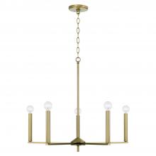 Capital Lighting 448651AD - 5-Light Chandelier