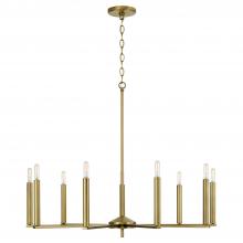 Capital Lighting 448691AD - 9-Light Chandelier