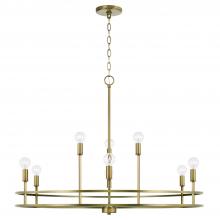 Capital Lighting 448791AD - 9-Light Chandelier