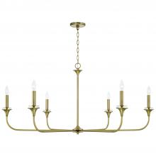 Capital Lighting 448961AD - 6-Light Chandelier