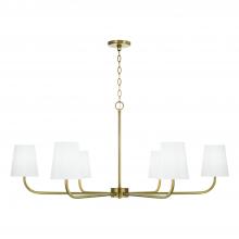 Capital Lighting 449461AD-706 - 6-Light Chandelier