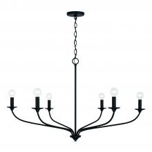 Capital Lighting 449961MB - 6-Light Chandelier