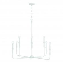 Capital Lighting 450381XW - 8-Light Chandelier