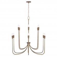 Capital Lighting 456801MZ - 12-Light Chandelier in Mystic Bronze