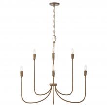 Capital Lighting 456881MZ - 8-Light Chandelier in Mystic Bronze