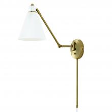 Capital Lighting 650111AW - 1-Light Sconce