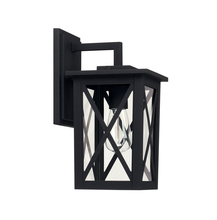 Capital Lighting 926611BK - 1 Light Outdoor Wall Lantern