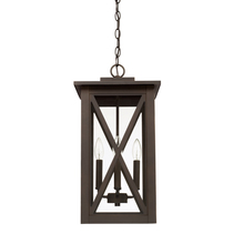 Capital Lighting 926642OZ - 4 Light Outdoor Hanging Lantern