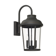 Capital Lighting 927031OZ - 3 Light Outdoor Wall Lantern