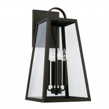 Capital Lighting 943743OZ - 4 Light Outdoor Wall Lantern