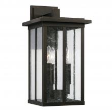 Capital Lighting 943832OZ - 3 Light Outdoor Wall Lantern