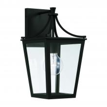 Capital Lighting 947911BK - 1-Light Outdoor Wall-Lantern