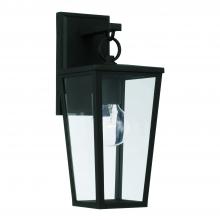 Capital Lighting 948111BK - 1-Light Outdoor Wall-Lantern