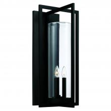 Capital Lighting 948231BK - 3-Light Outdoor Wall-Lantern