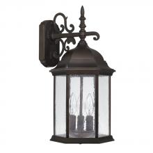 Capital Lighting 9834OB - 3 Light Outdoor Wall Lantern