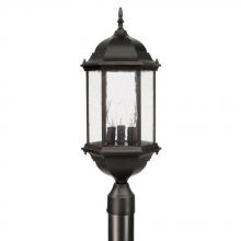 Capital Lighting 9837OB - 3 Light Outdoor Post Lantern