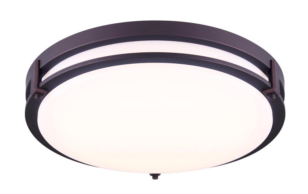 Gilda, LFM112A16ORB, 16 IN LED Flush Mount, Acrylic, 29W LED (Integrated), Dimmable