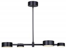 Canarm LPL315A04BK - Montgomery 4 Light Pendant