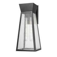 Artcraft AC8862BK - Lucian Collection 2-Light Outdoor Wall Light Black