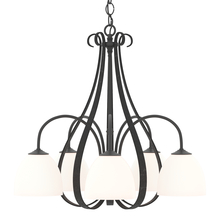 Hubbardton Forge - Canada 101445-SKT-10-GG0001 - Sweeping Taper 5 Arm Chandelier