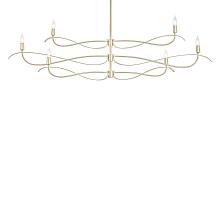 Hubbardton Forge - Canada 136352-SKT-MULT-86 - Willow 6-Light Large Chandelier