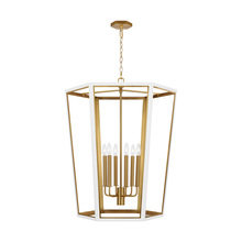 Visual Comfort & Co. Studio Collection AC1106MWTBBS - Curt Large Lantern