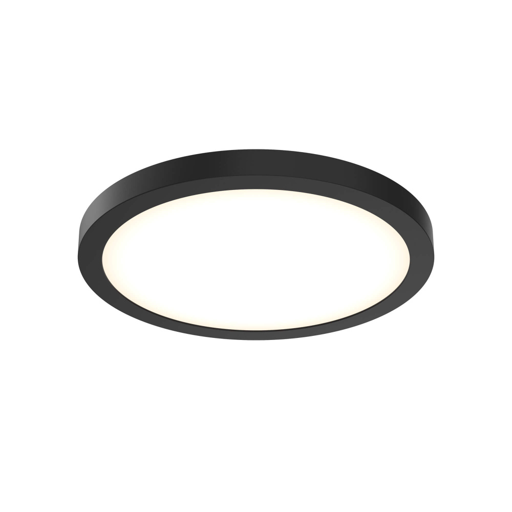 Round Flush Mount, universal 120V-347V, 0-10V dimming