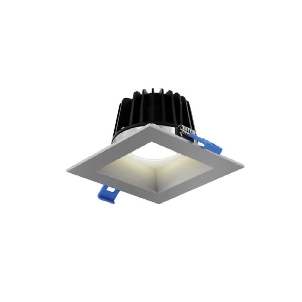 Square regressed recessed light