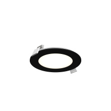 Dals 5004-CC-BK - 4 Inch Round CCT LED Recessed Panel Light