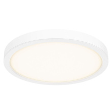 Dals CFLEDR18-CC-V-WH - Round Flush Mount, universal 120V-347V, 0-10V dimming